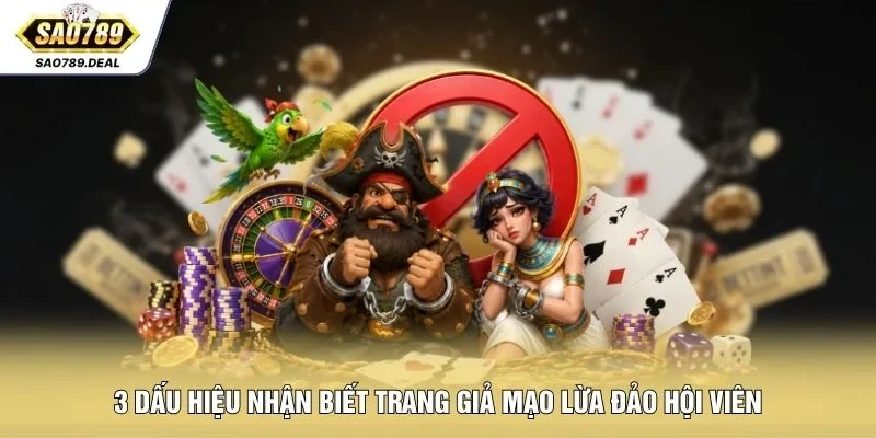 SAO789 Có Phải Lừa Đảo Không? Giải Mã Sự Thật 2026 3 3 dấu hiệu nhận biết trang giả mạo lừa đảo hội viên